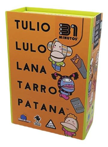 Juego De Cartas Tulio Lulo Lana Tarro Patana Juego De Mesa