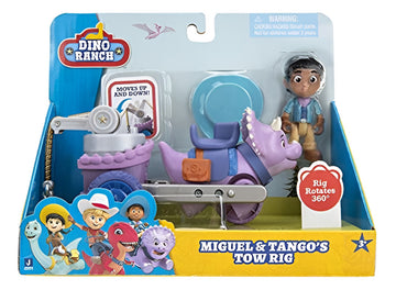 Juguete Vehículo De Remolque Con Plataforma De Dino Tango