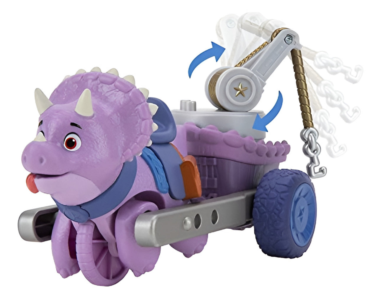 Juguete Vehículo De Remolque Con Plataforma De Dino Tango