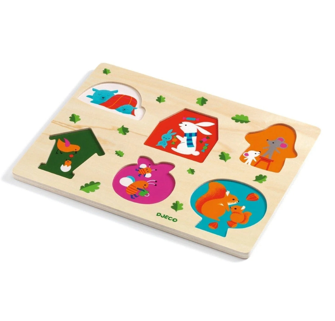 Puzzle de encaje de madera hogar