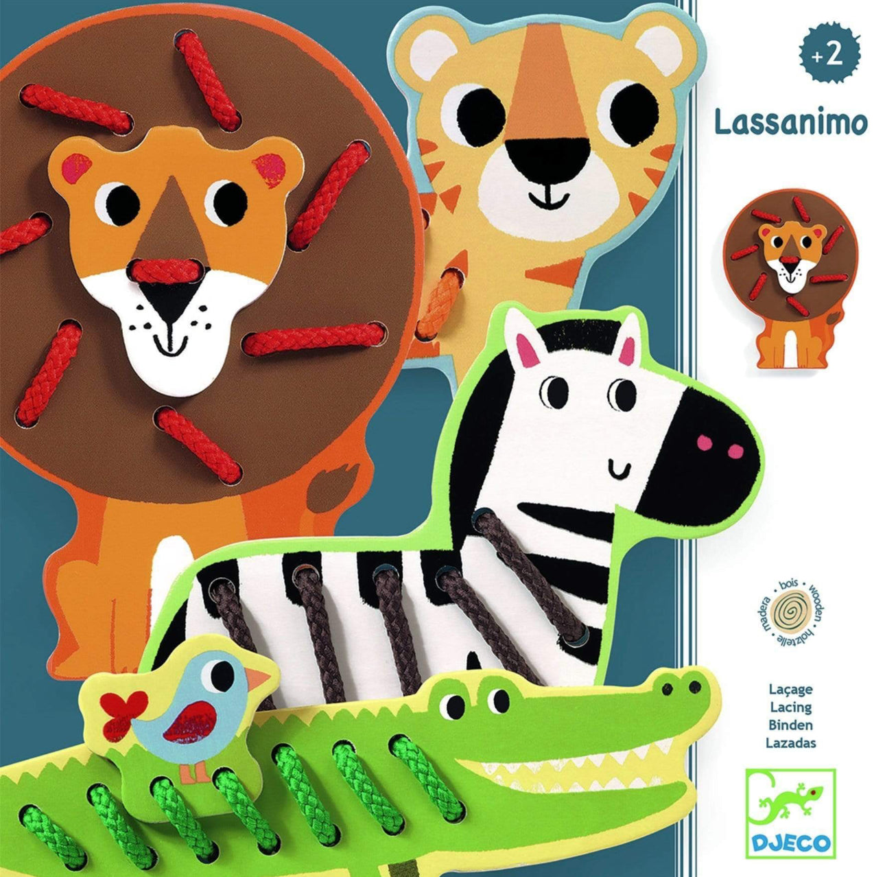 Juego de Enlazado de cordones Lassanimo