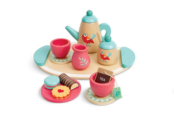 Ser de té de madera Hape