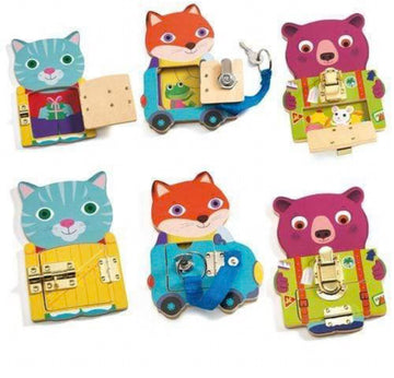 Juego de madera Locktou, motricidad - Djeco