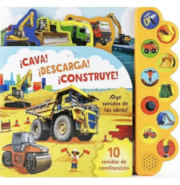 ¡Cava! ¡Descarga! ¡Construye! Libro Sonoro