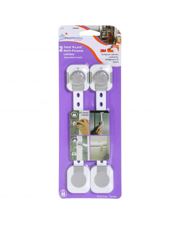 Pack de 2 correas multiuso Twist 'N Lock