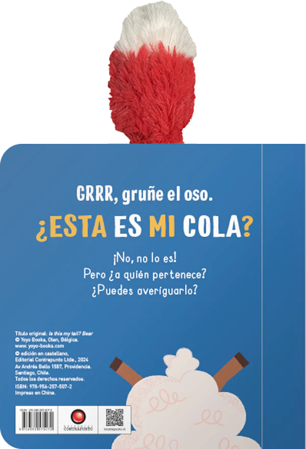 Oso. ¿Esta es mi cola?