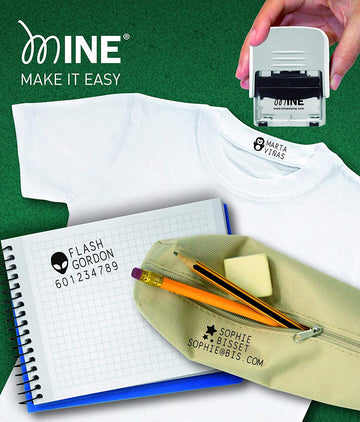 Marcador de ropa y libros - Mine