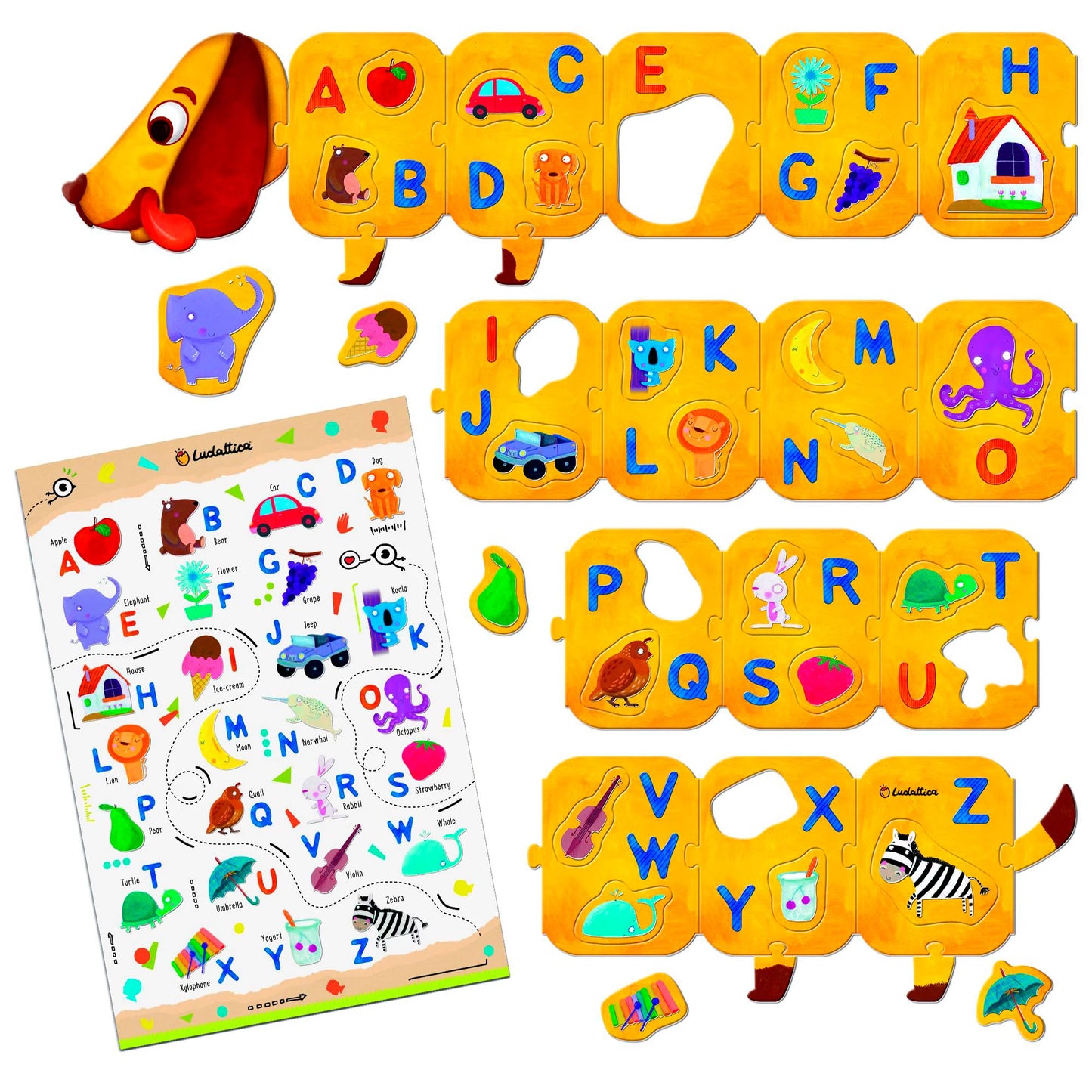 Alfabeto Montessori - Ludattica