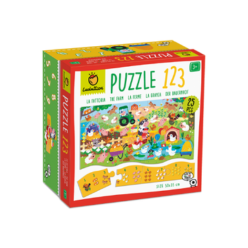 Ludattica puzzle “la granja”