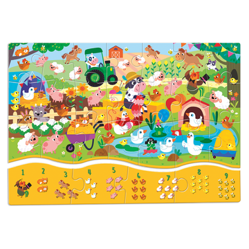 Ludattica puzzle “la granja”