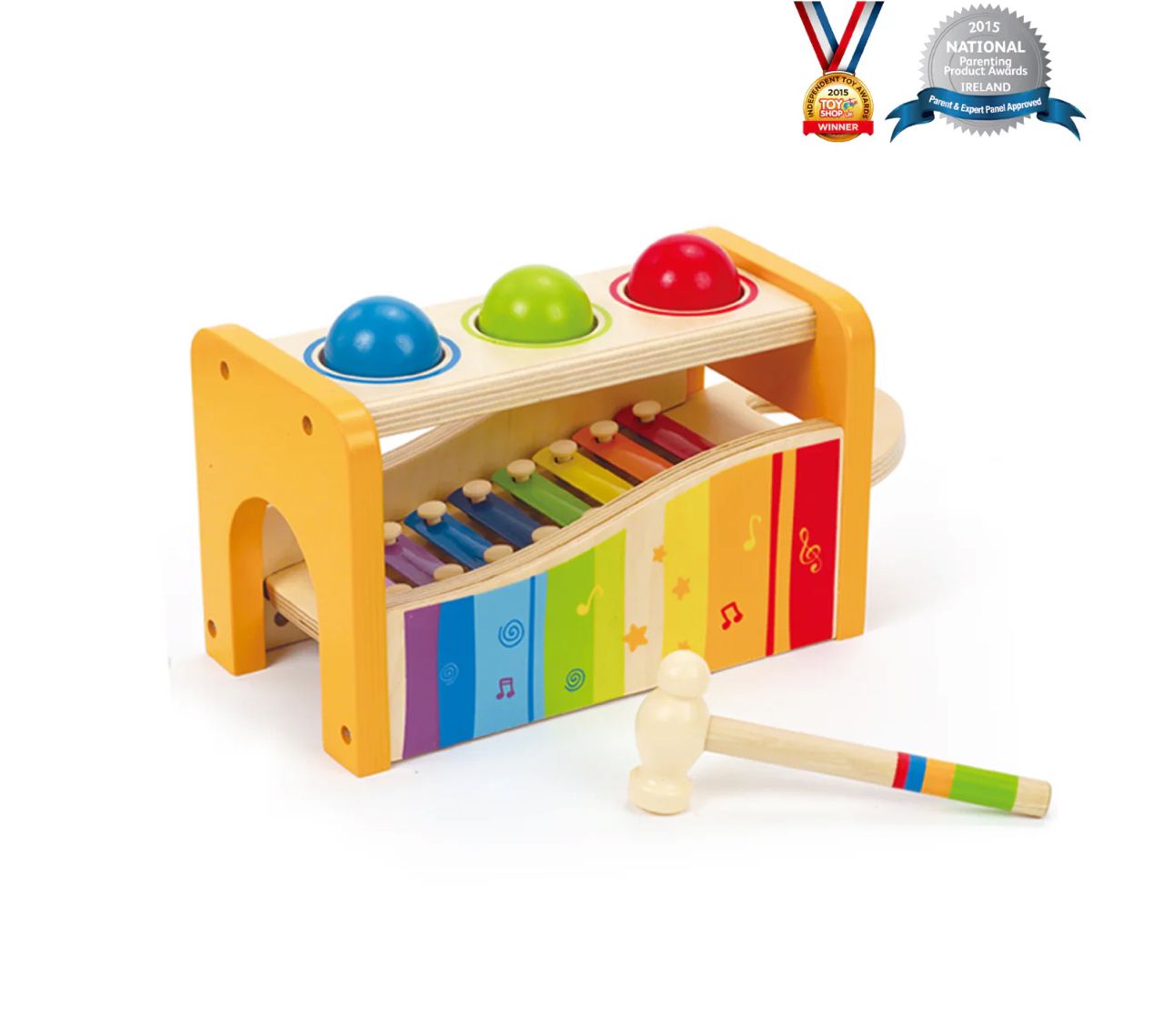 Juego de descarga con xilófono