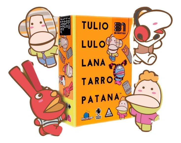 Juego De Cartas Tulio Lulo Lana Tarro Patana Juego De Mesa