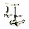 Triciclo scooter 2 en 1 HALLEY stone white - Kinderkraft