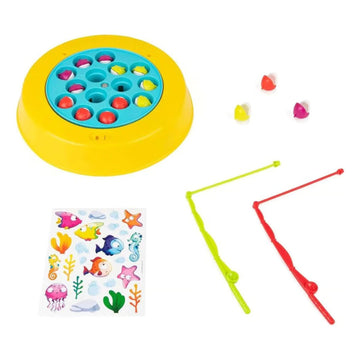 JUEGO DE PESCA GIRATORIO VAMOS A PESCAR