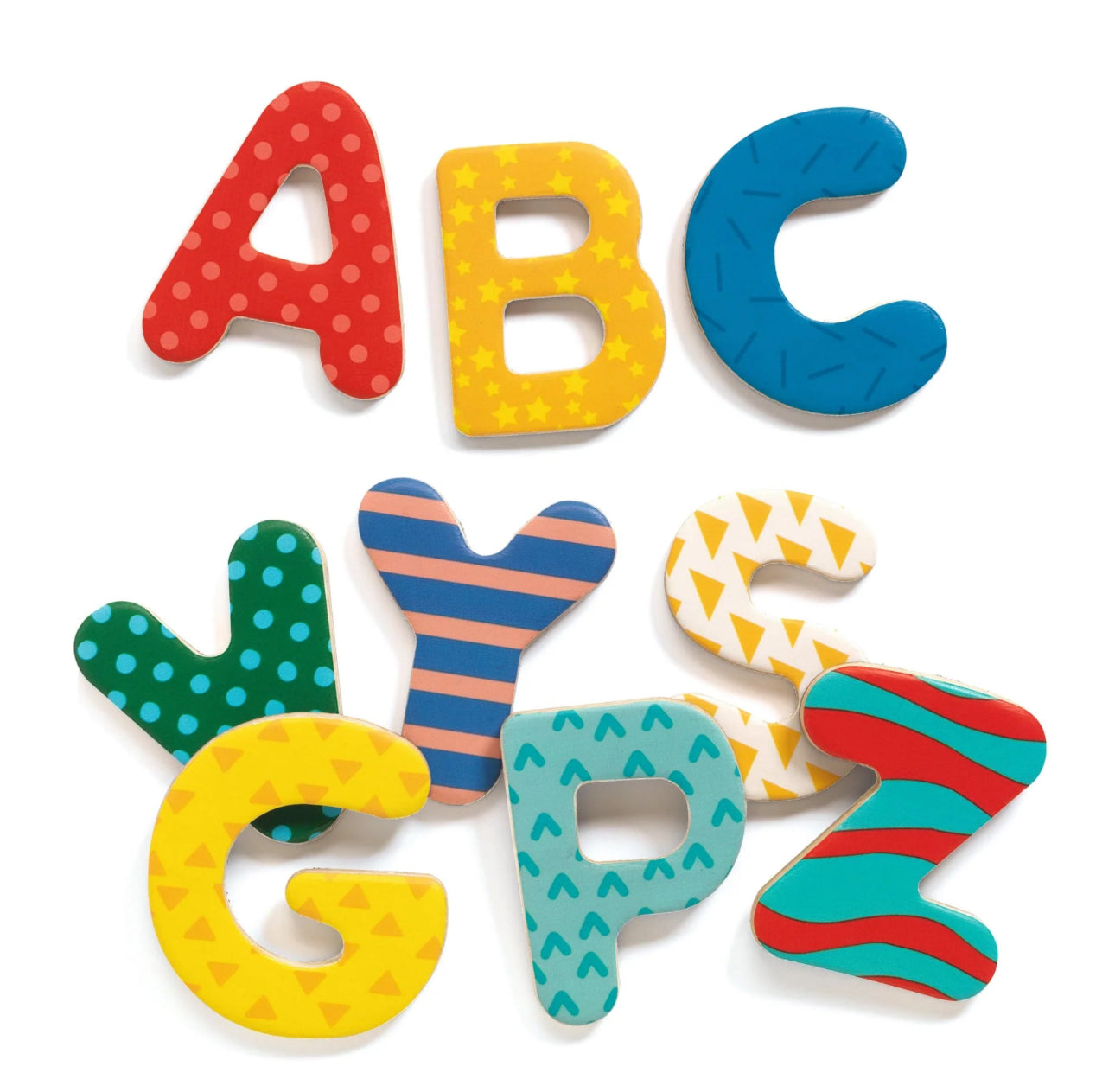 Juego Madera Magnético 38 Letras