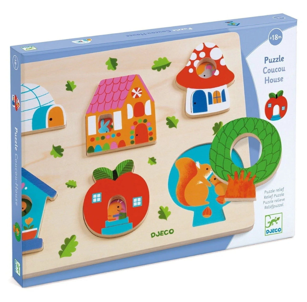 Puzzle de encaje de madera hogar