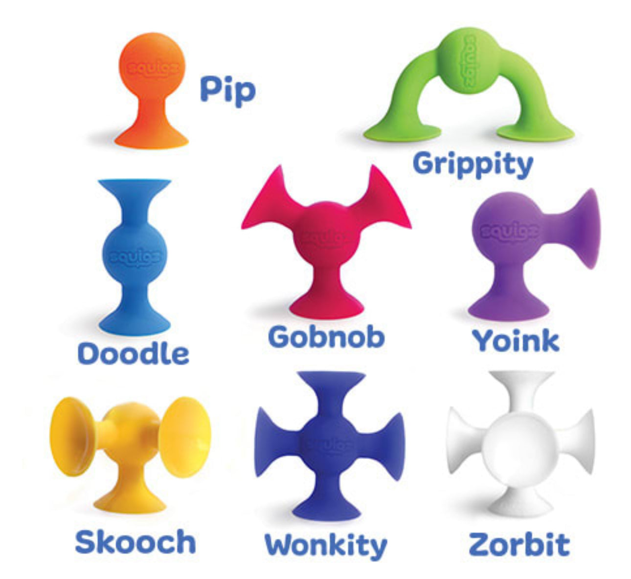 SQUIGZ STARTER SET, JUEGO DE CREATIVIDAD Y CONSTRUCCIÓN