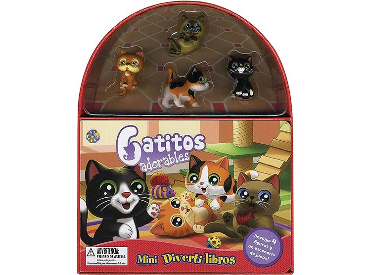 MINI DIVERTI LIBRO GATITOS ADORABLES