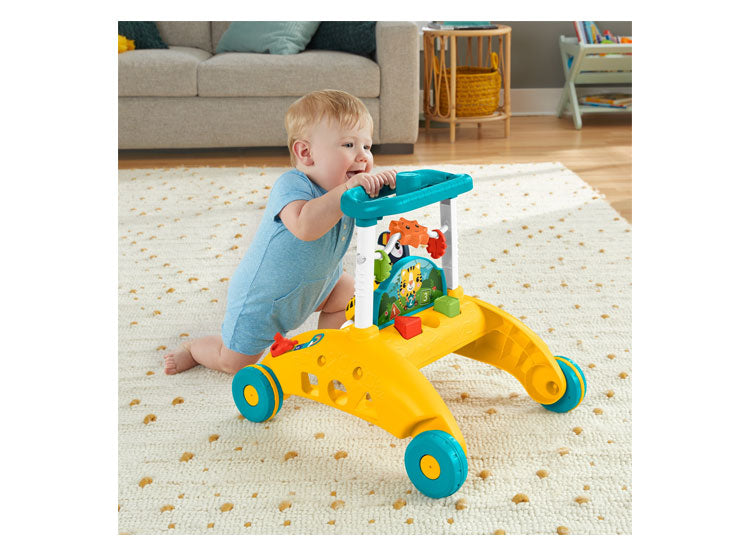 FISHER-PRICE ANDADERA PARA BEBÉS DE DOS LADOS PRIMEROS PASOS
