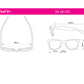 Lentes de sol Surf talla 0+ - Rosado