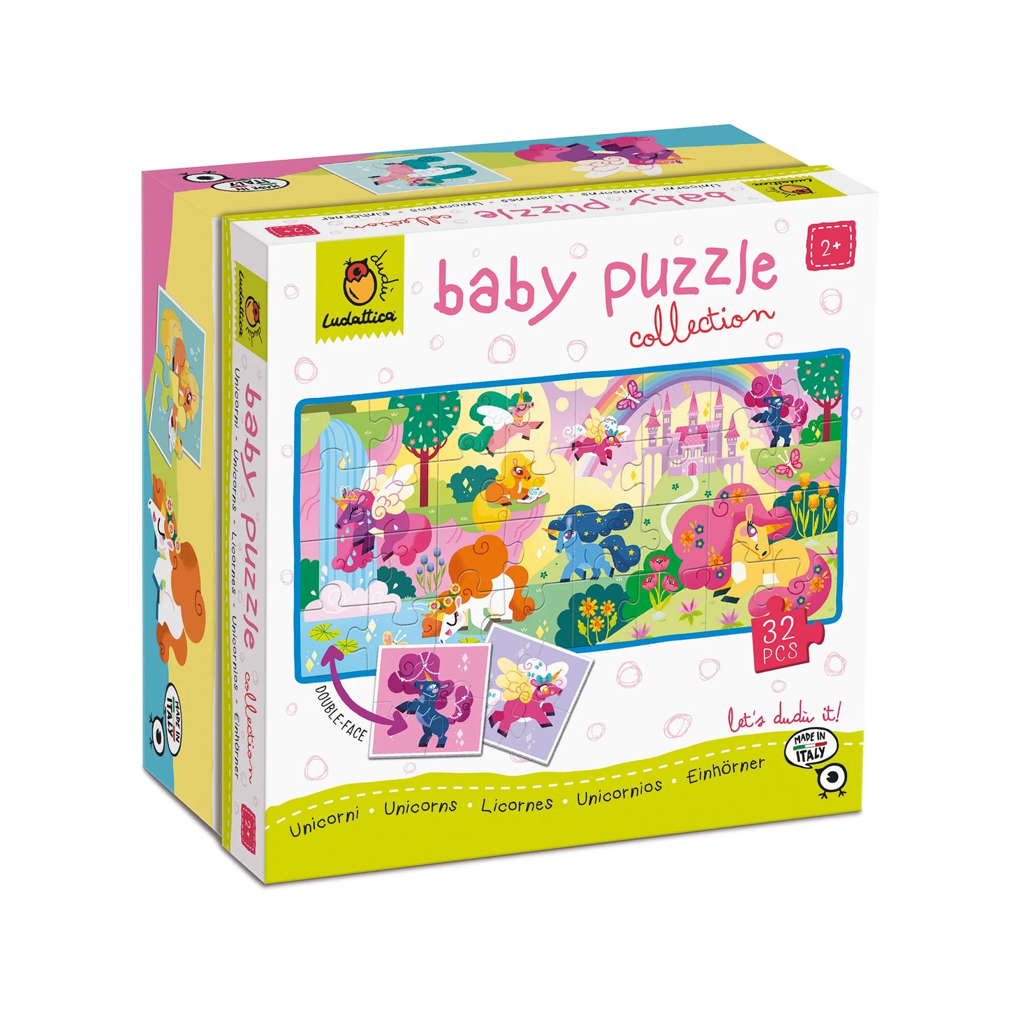 Puzzle de Colección Bebé Unicornios - Ludattica