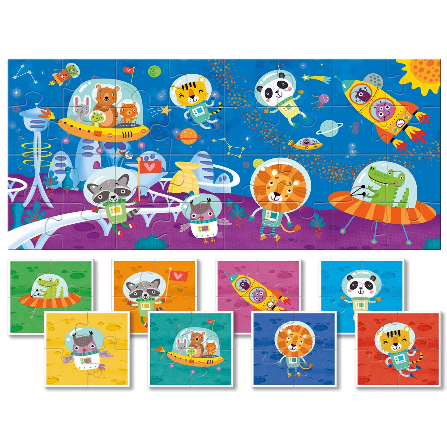 Puzzle de Colección Bebé Espacio - Ludattica