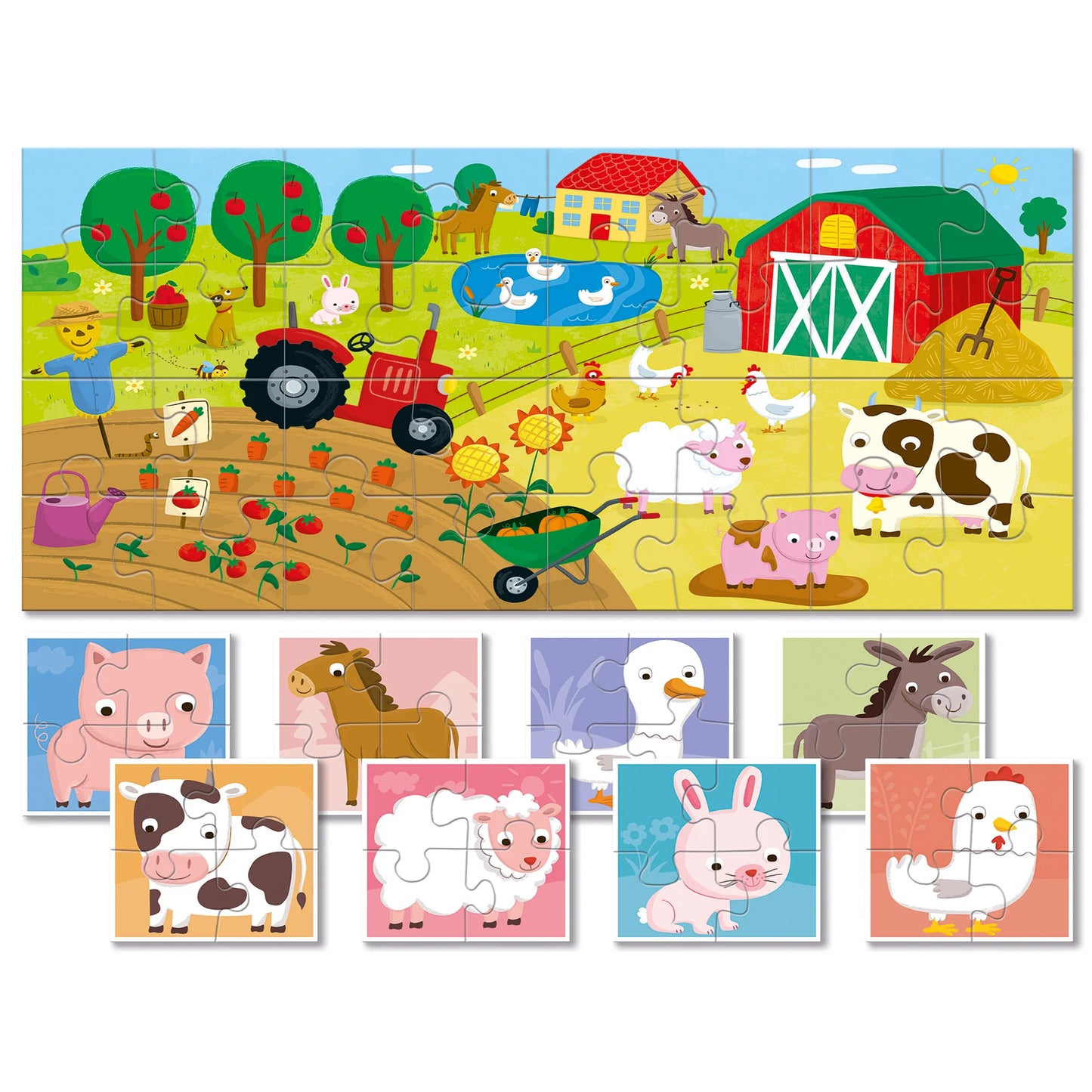 Puzzle de Colección Bebé La Granja - Ludattica