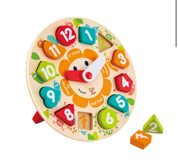 Puzzle aprender la hora